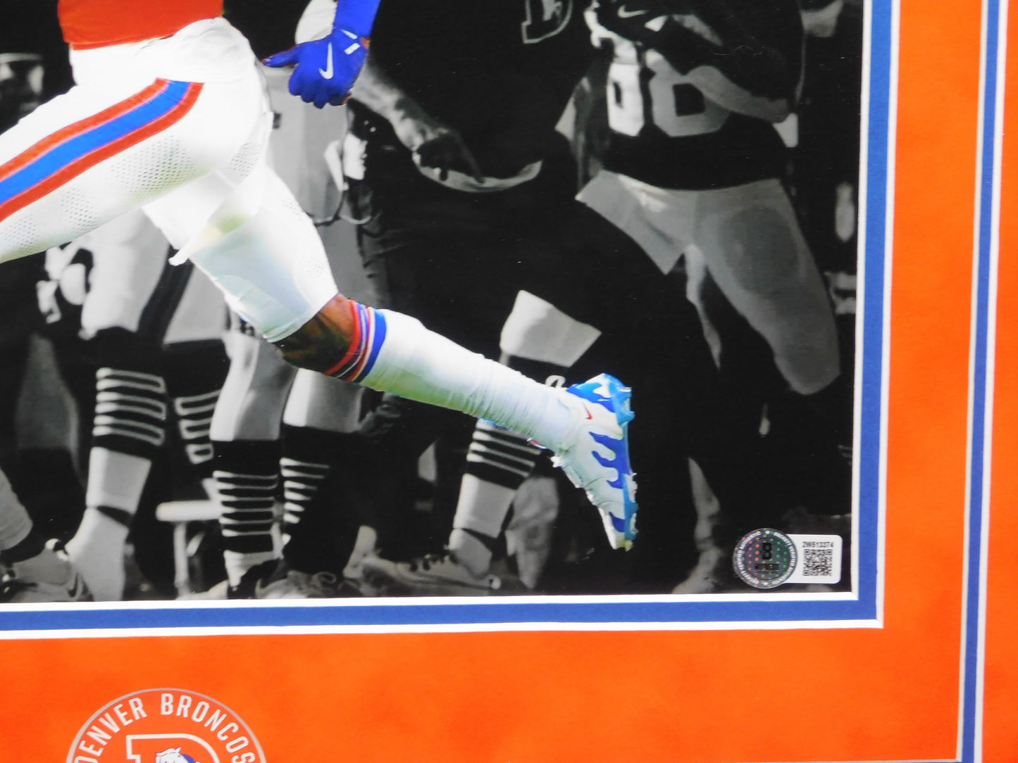 Patrick Surtain II PSII Signed Inscribed Framed 11x14 Photo Denver Broncos 2024 DPOY BAS COA