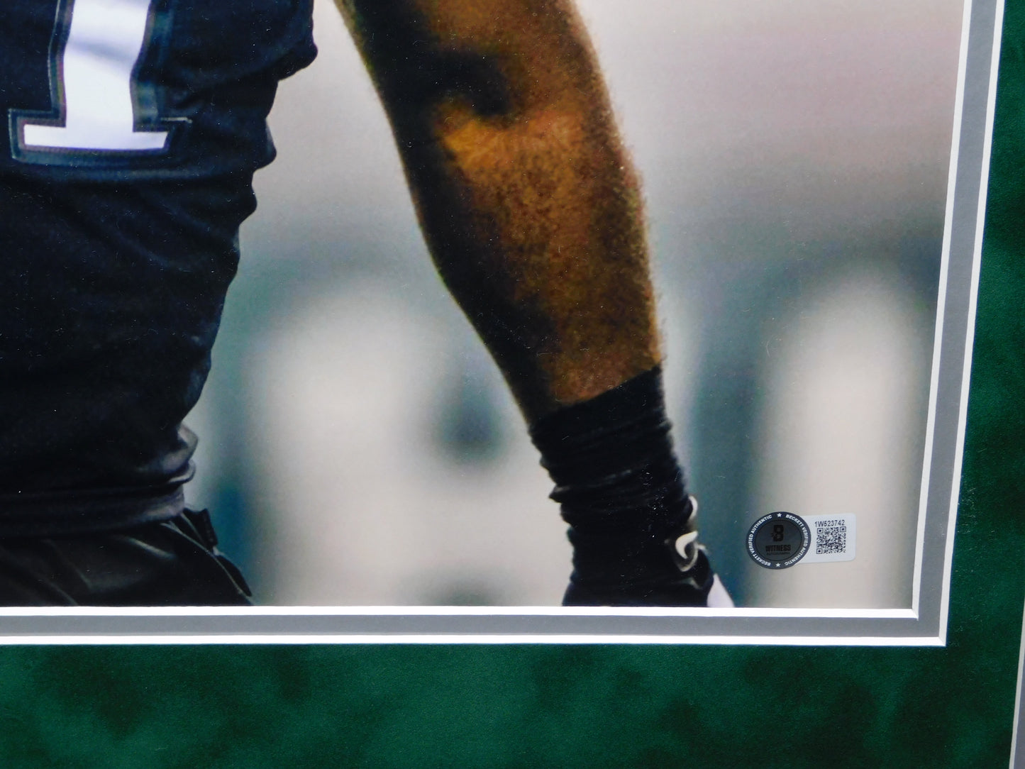 Fletcher Cox Signed Autographed Framed 16x20 Photo Philadelphia Eagles Super Bowl BAS COA B