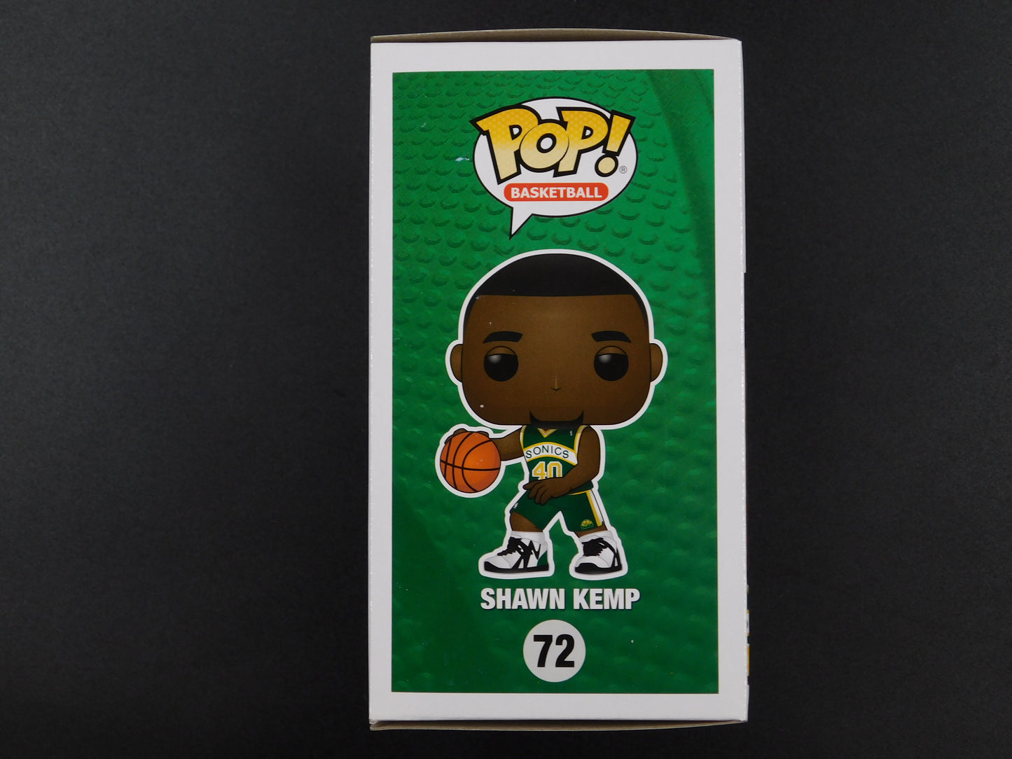 Shawn Kemp Signed Autographed Funko Pop 72 LE Seattle Supersonics NBA BAS COA A