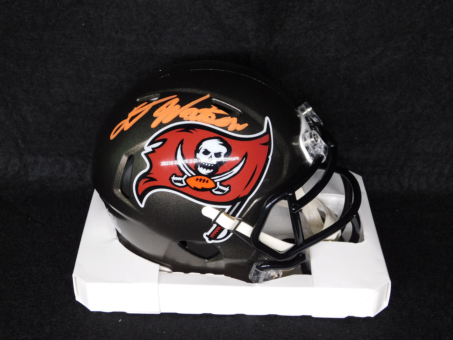 Desmond Watson Signed Autographed Tampa Bay Buccaneers Mini Helmet BAS COA