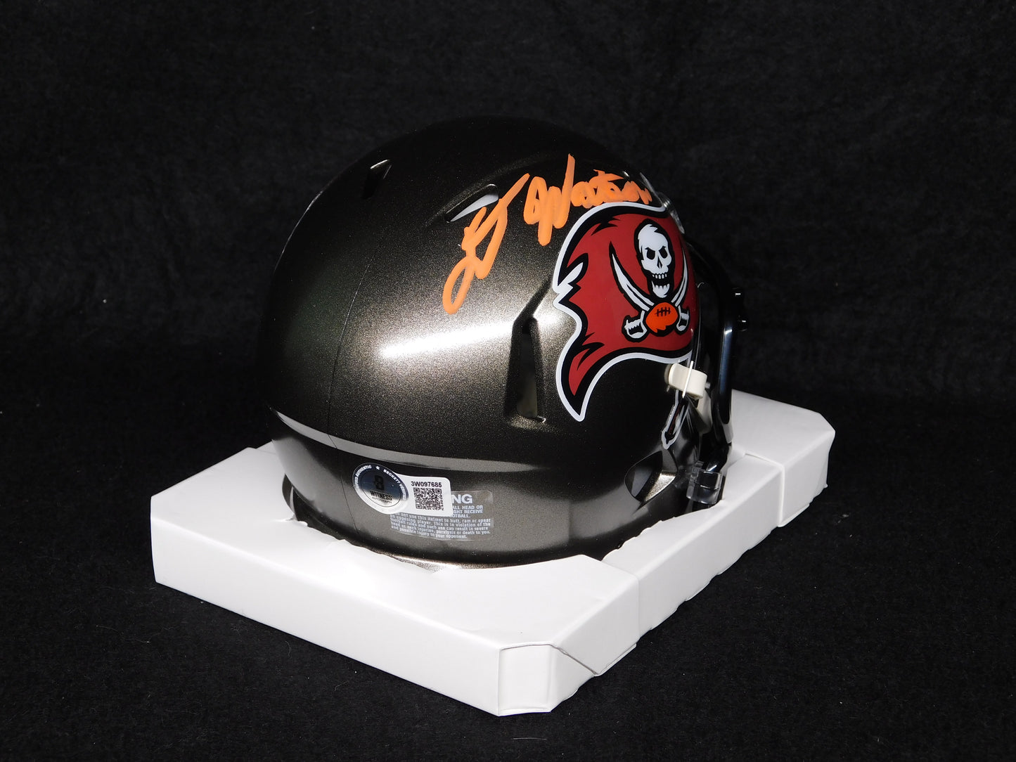 Desmond Watson Signed Autographed Tampa Bay Buccaneers Mini Helmet BAS COA