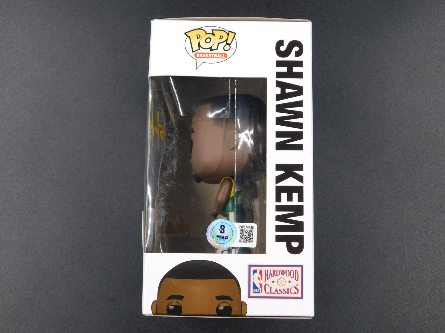 Shawn Kemp Signed Autographed Funko Pop 72 LE Seattle Supersonics NBA BAS COA B