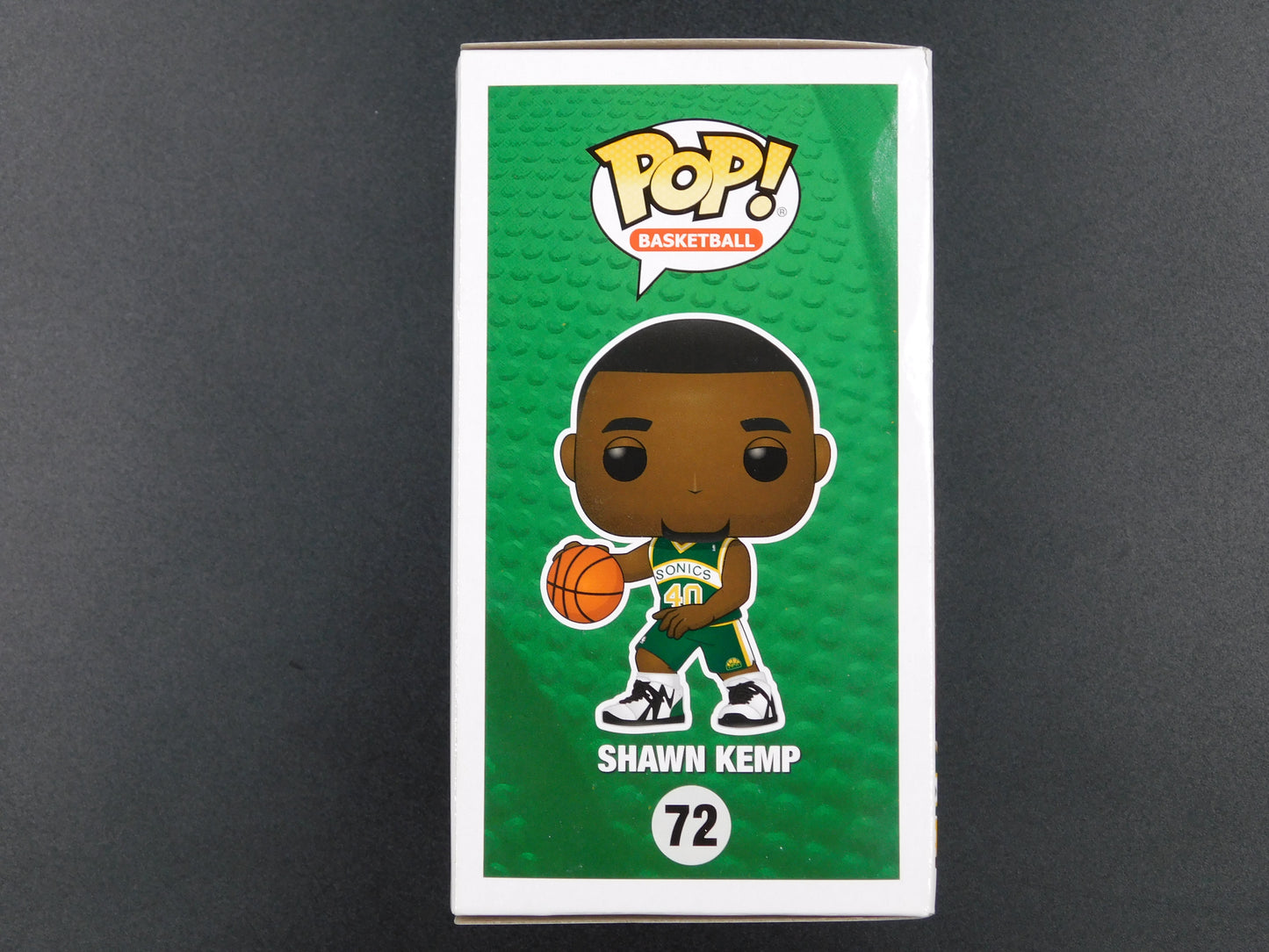 Shawn Kemp Signed Autographed Funko Pop 72 LE Seattle Supersonics NBA BAS COA B