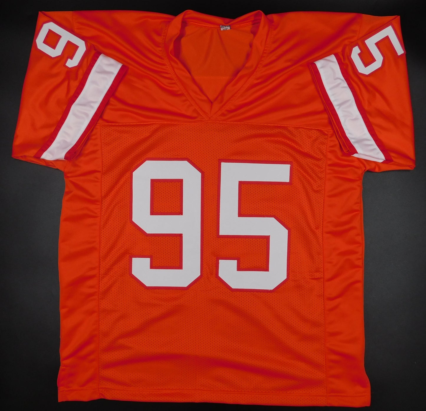 Elijah Roberts Signed Autographed Tampa Bay Buccaneers Throwback Creamsicle Football Jersey BAS COA