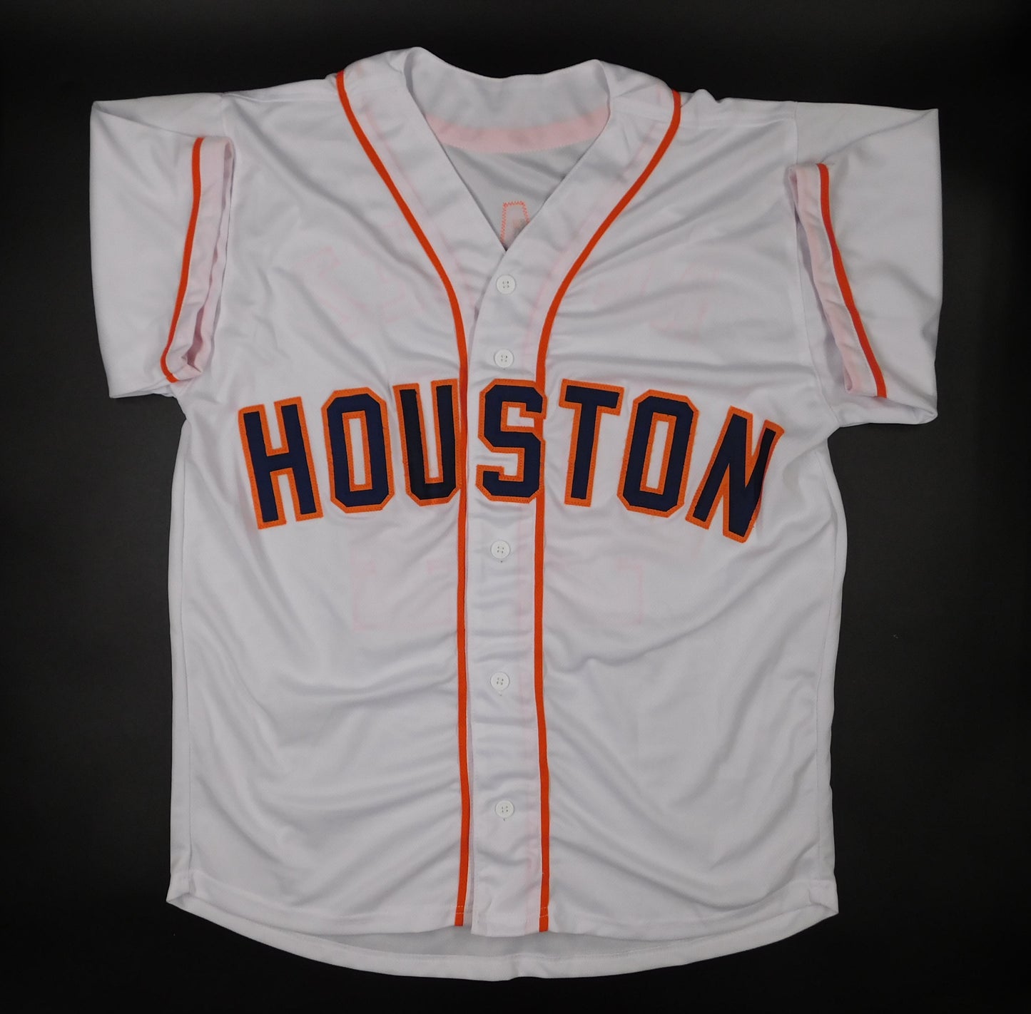 Yordan Alvarez Signed Autographed Houston Astros White Baseball Jersey BAS COA