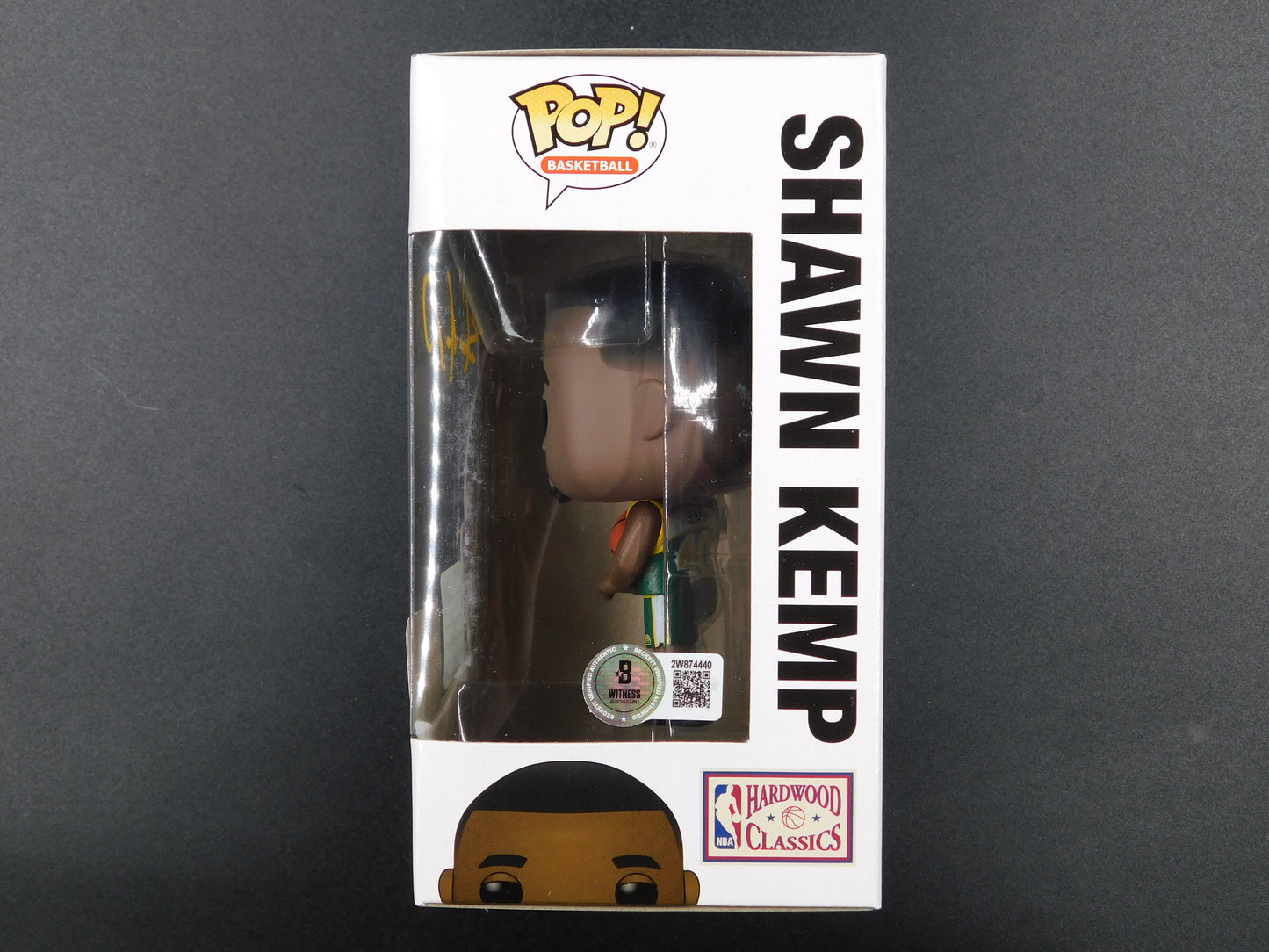Shawn Kemp Signed Autographed Funko Pop 72 LE Seattle Supersonics NBA BAS COA D