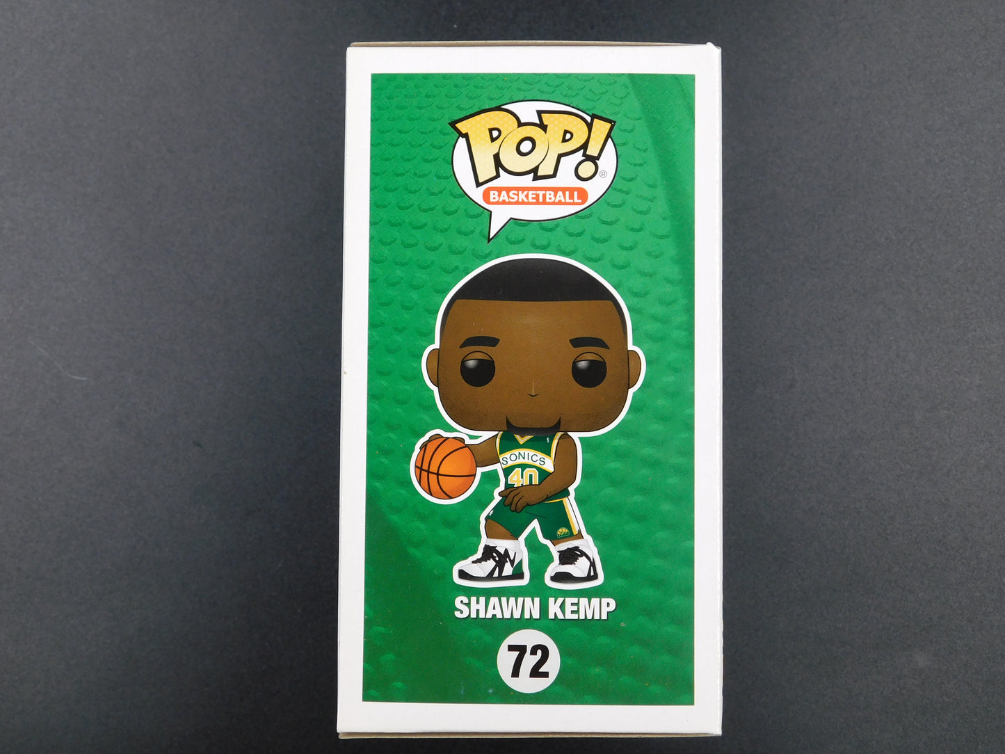 Shawn Kemp Signed Autographed Funko Pop 72 LE Seattle Supersonics NBA BAS COA D