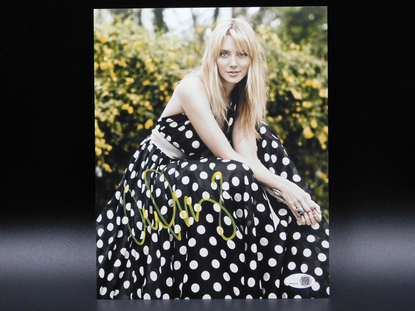 April Bowlby Signed Autographed 8x10 Photo Two and a Half Men Doom Patrol JSA COA