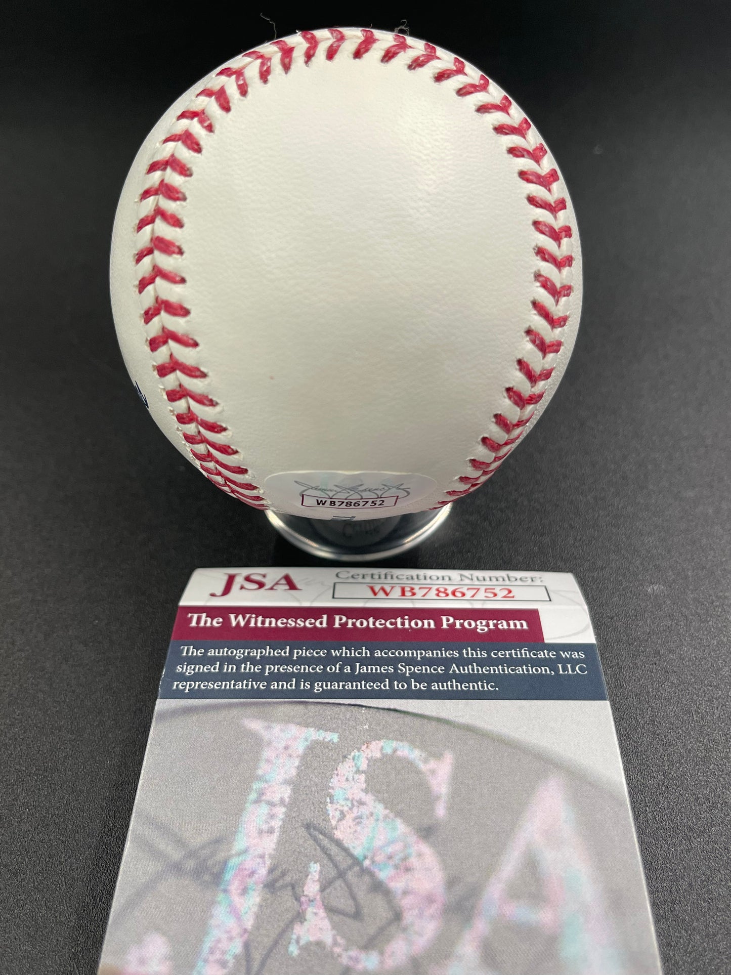 Tom Glavine Signed/Autographed Rawlings OMLB Baseball Inscribed "HOF 14" JSA
