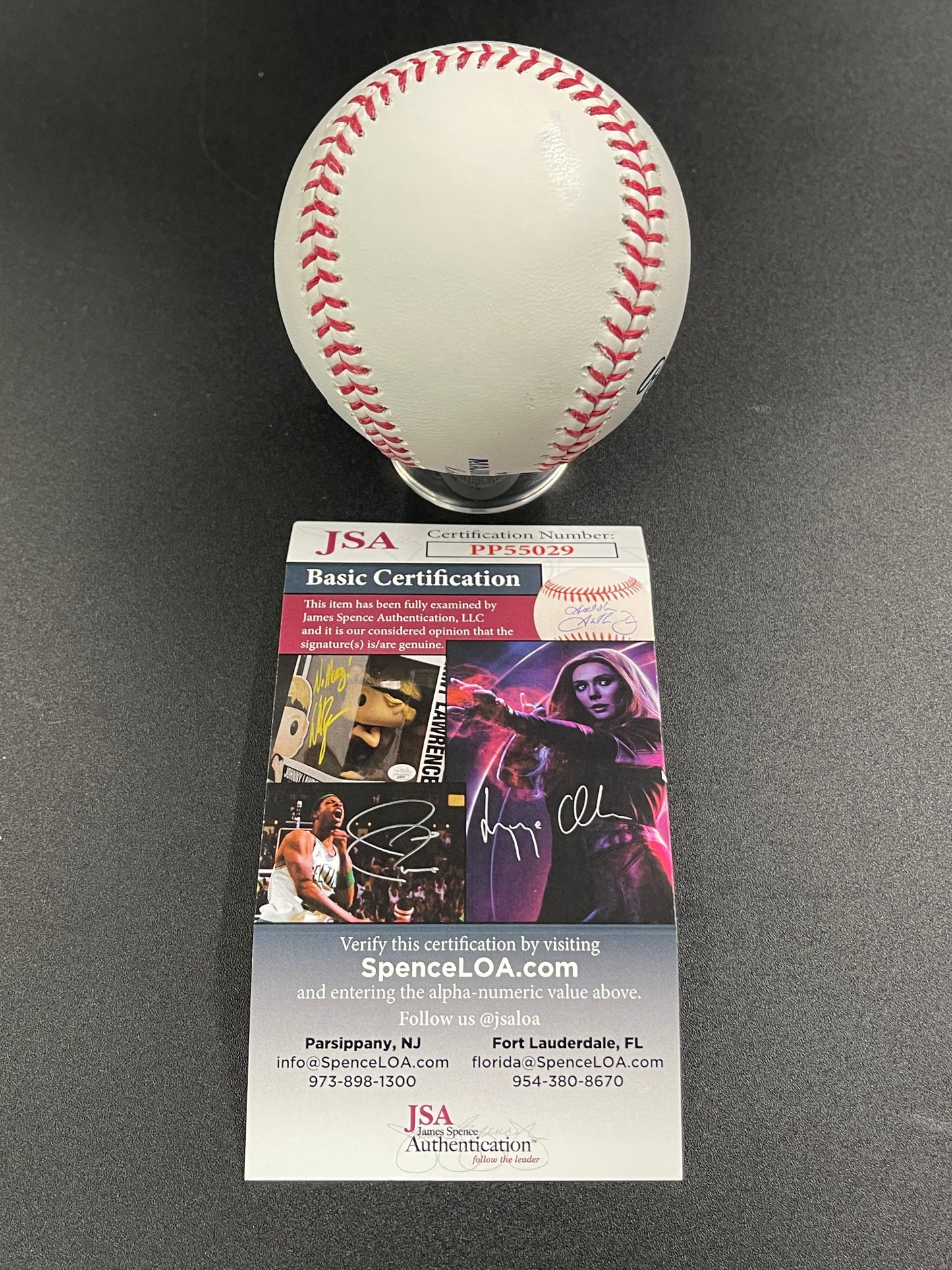 Jason Dominguez Signed/Autographed Rawlings OMLB Baseball JSA COA
