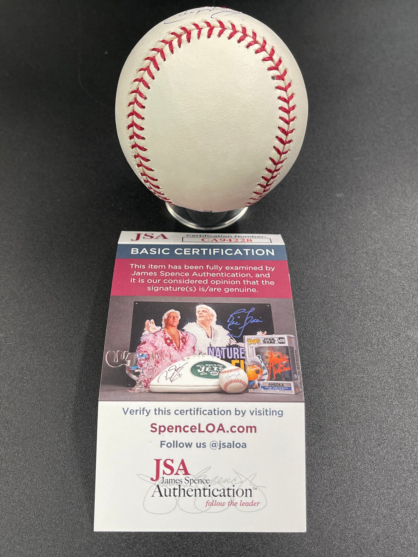Cal Ripken Jr. Signed/Autographed Rawlings OMLB Baseball JSA COA Orioles