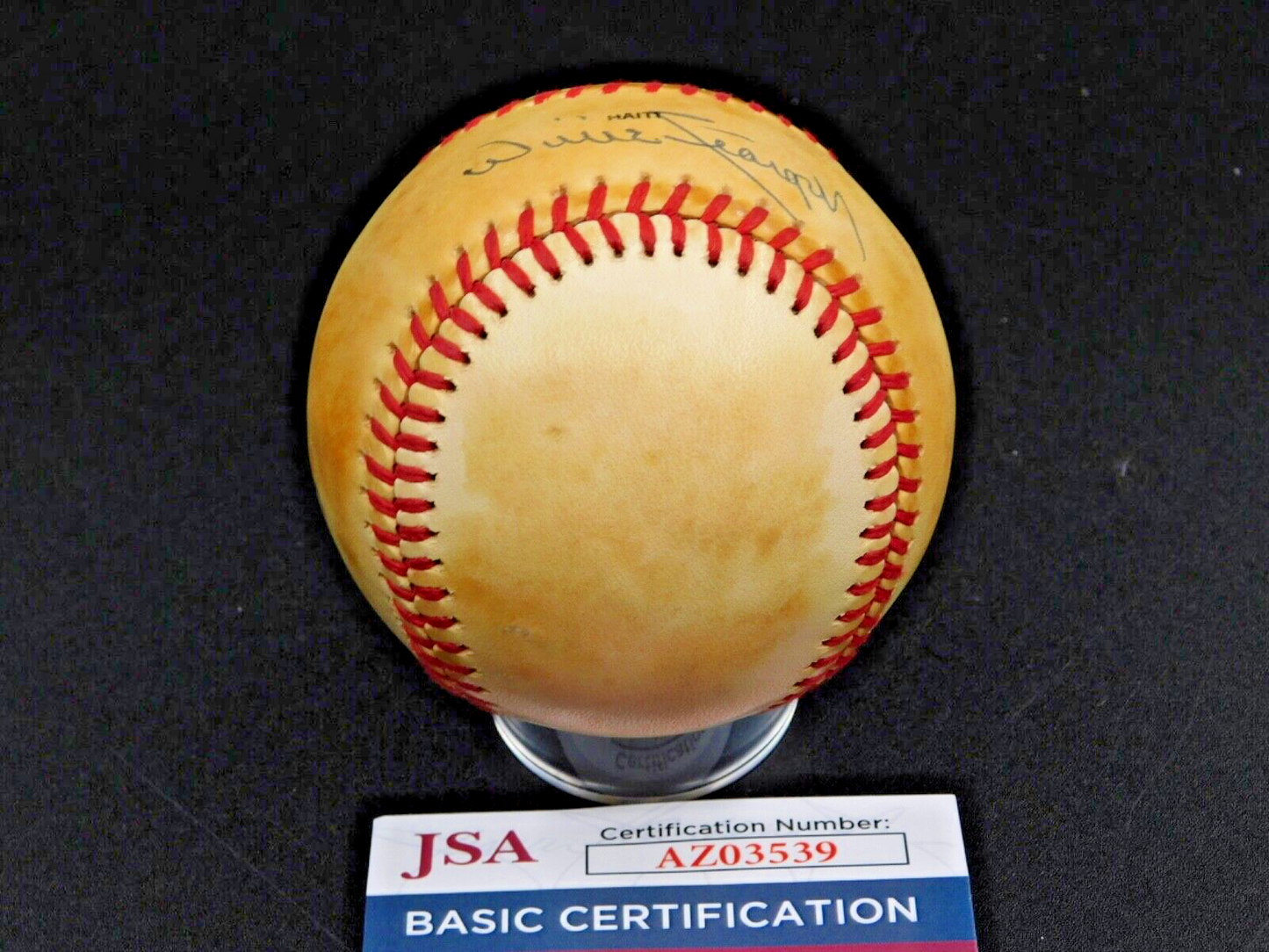 Willie Stargell (D. 2001) Signed 1979 World Series Baseball Pirates MVP JSA COA
