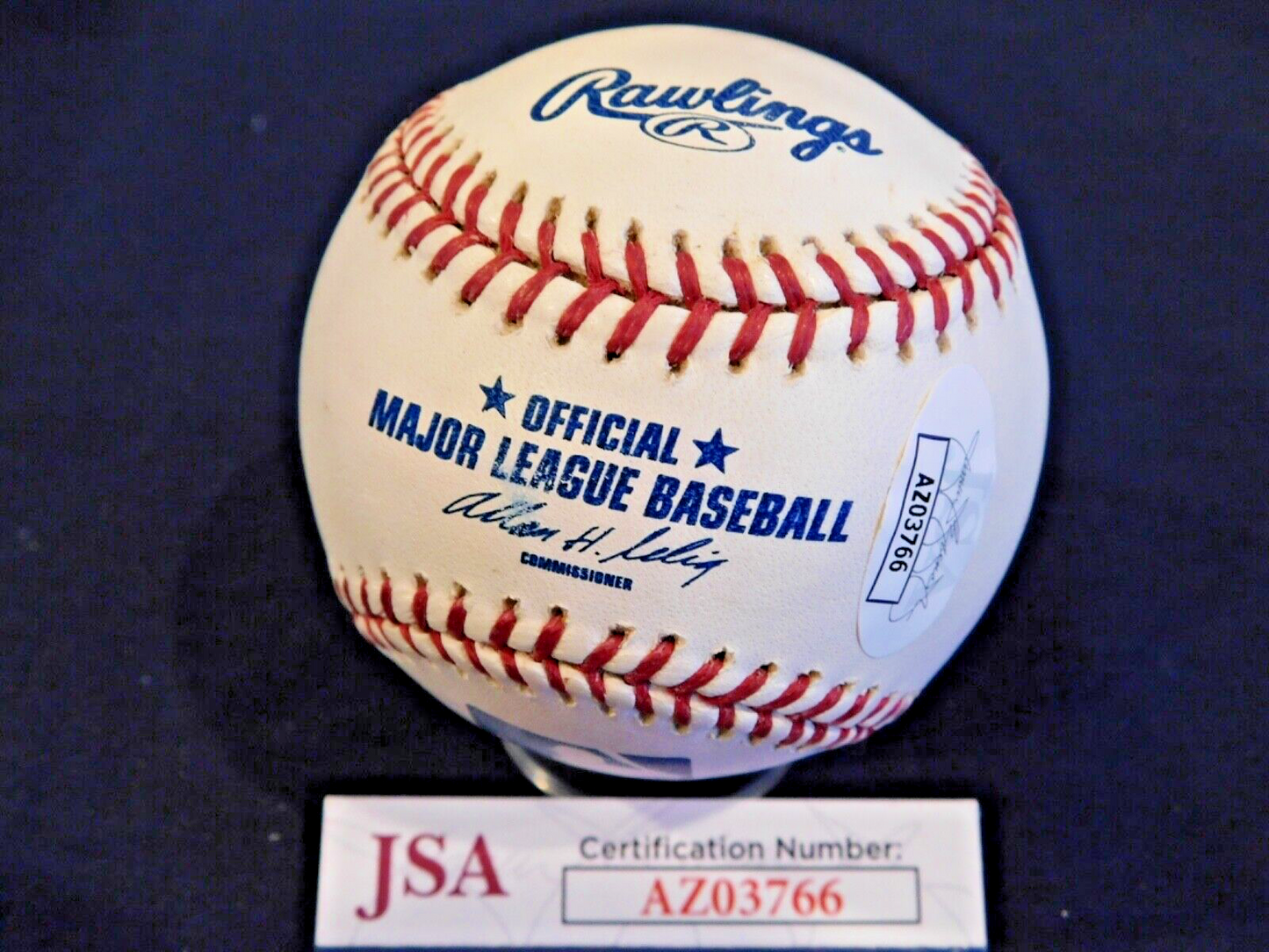 Steve Carlton Signed Official Major League Baseball HOF 94 JSA COA Philiies