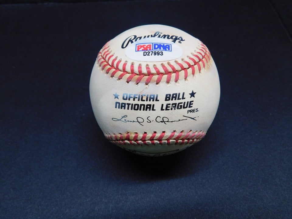 Pee Wee Reese (D.1999) Signed/Autographed Jackie Robinson Baseball PSA DNA