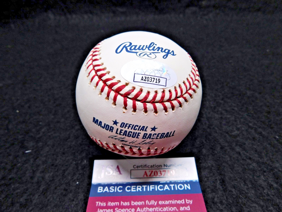Gil Mcdougald Signed Inscribed Yankees 100th Anniversary Baseball JSA COA