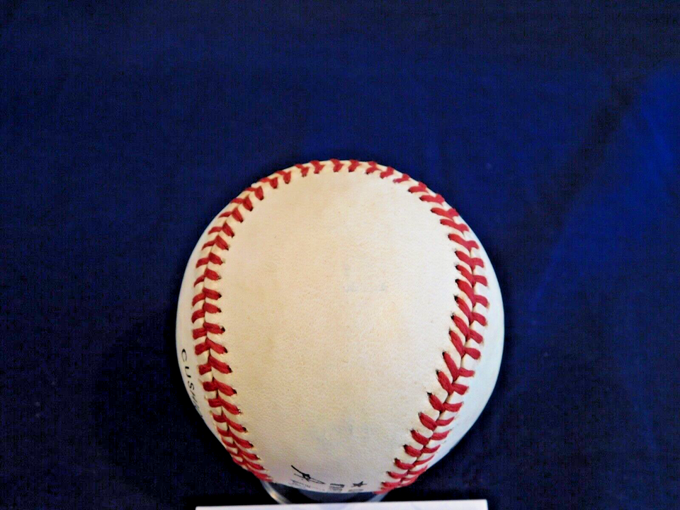 Harry Walker "The Hat" (D. 1999) Signed ONL Bart Giamatti Baseball JSA COA