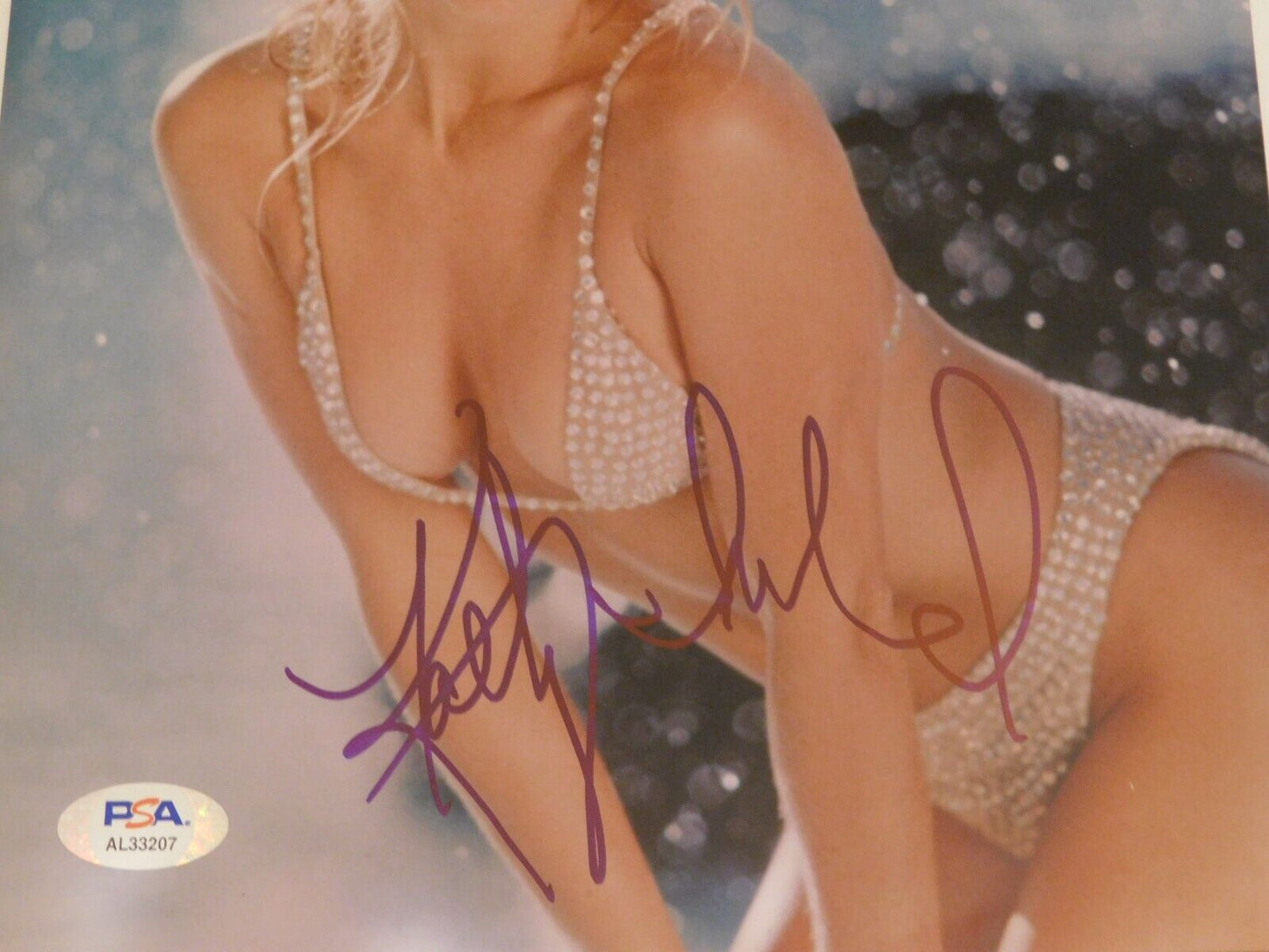 Kathy Ireland Signed Autographed 8x10 Photo Sports Illustrated Swimsuit PSA COA