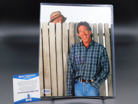 Tim Allen Signed / Autographed Home Improvement 8x10 Photo BECKETT COA