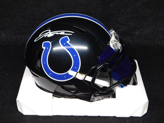 Jonathan Taylor Signed Autographed Indianapolis Colts Alternate Speed Mini Helmet & Visor Fanatics COA