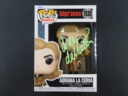 Drea De Matteo Signed Autographed Funko Pop 1520 Adriana La Cerva The Sopranos BAS COA