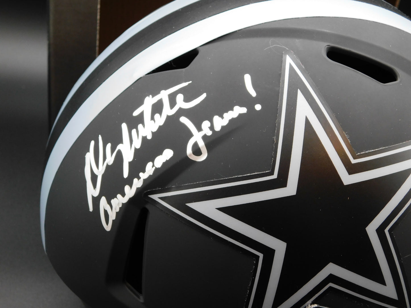 Dallas Cowboys Signed / Autographed Full Size Speed Eclipse Helmet Danny White Jake Ferguson 6 Autos JSA