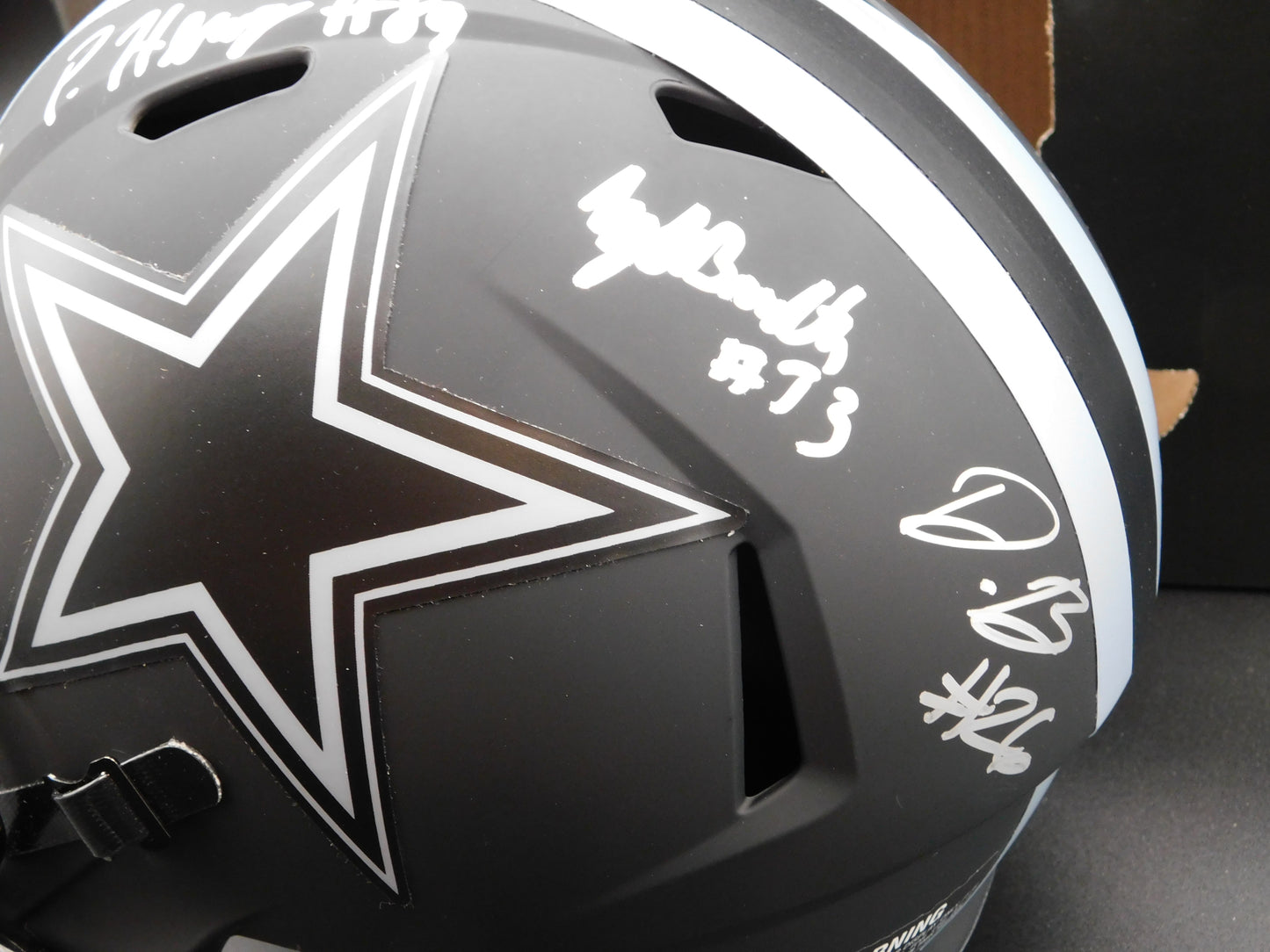 Dallas Cowboys Signed / Autographed Full Size Speed Eclipse Helmet Danny White Jake Ferguson 6 Autos JSA