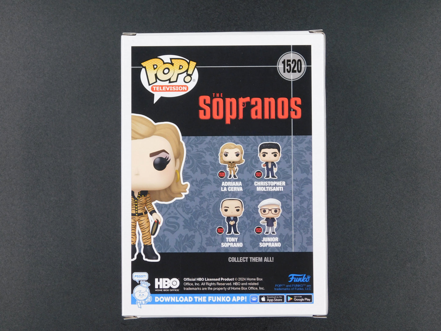 Drea De Matteo Signed Autographed Funko Pop 1520 Adriana La Cerva The Sopranos BAS COA