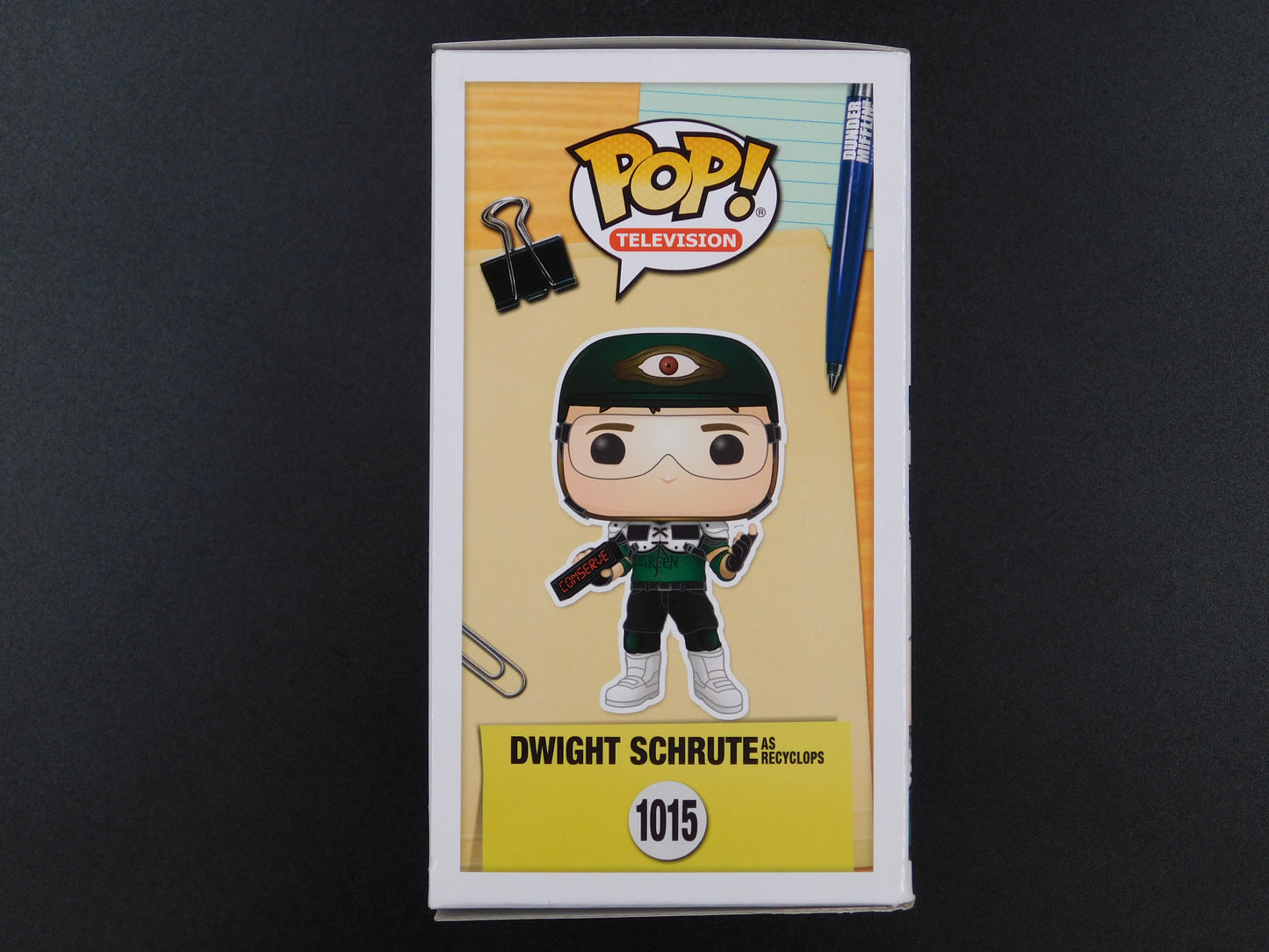 Rainn Wilson Signed Autographed Funko Pop 1015 Dwight Schrute The Office JSA COA