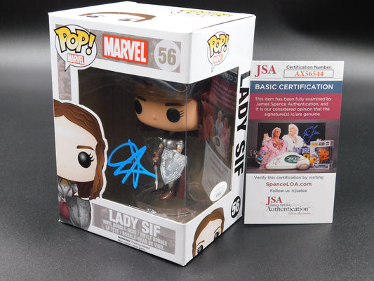 Jaimie Alexander Signed Autographed Funko Pop 56 Lady Sif Marvel Thor JSA COA B