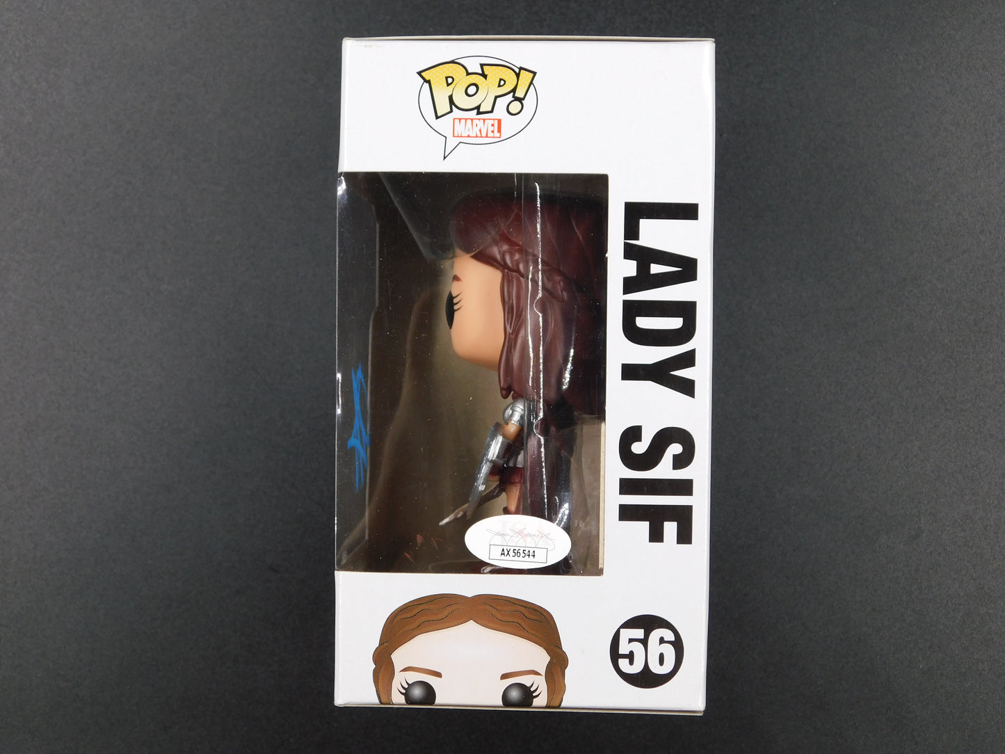 Jaimie Alexander Signed Autographed Funko Pop 56 Lady Sif Marvel Thor JSA COA B