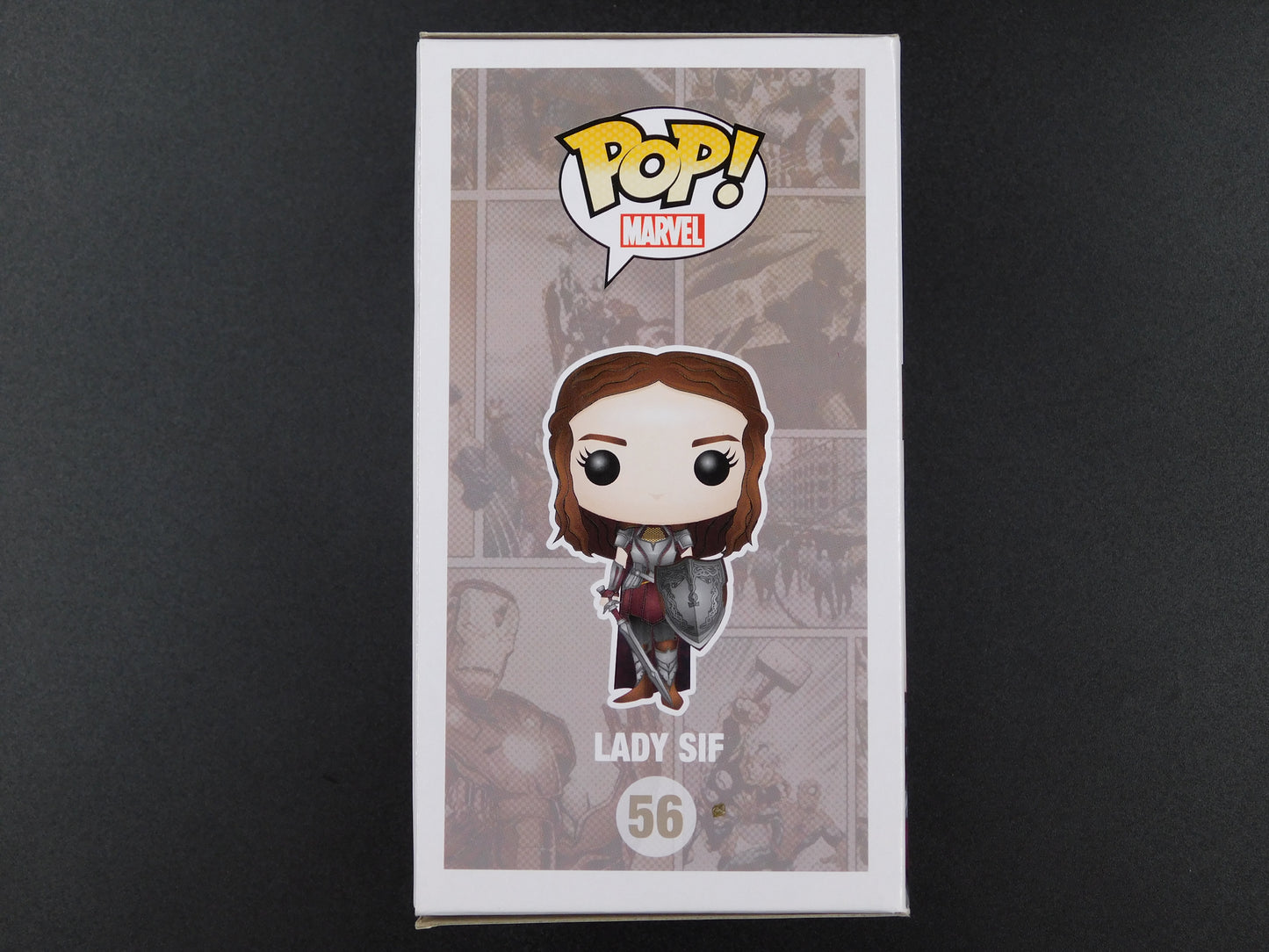 Jaimie Alexander Signed Autographed Funko Pop 56 Lady Sif Marvel Thor JSA COA B