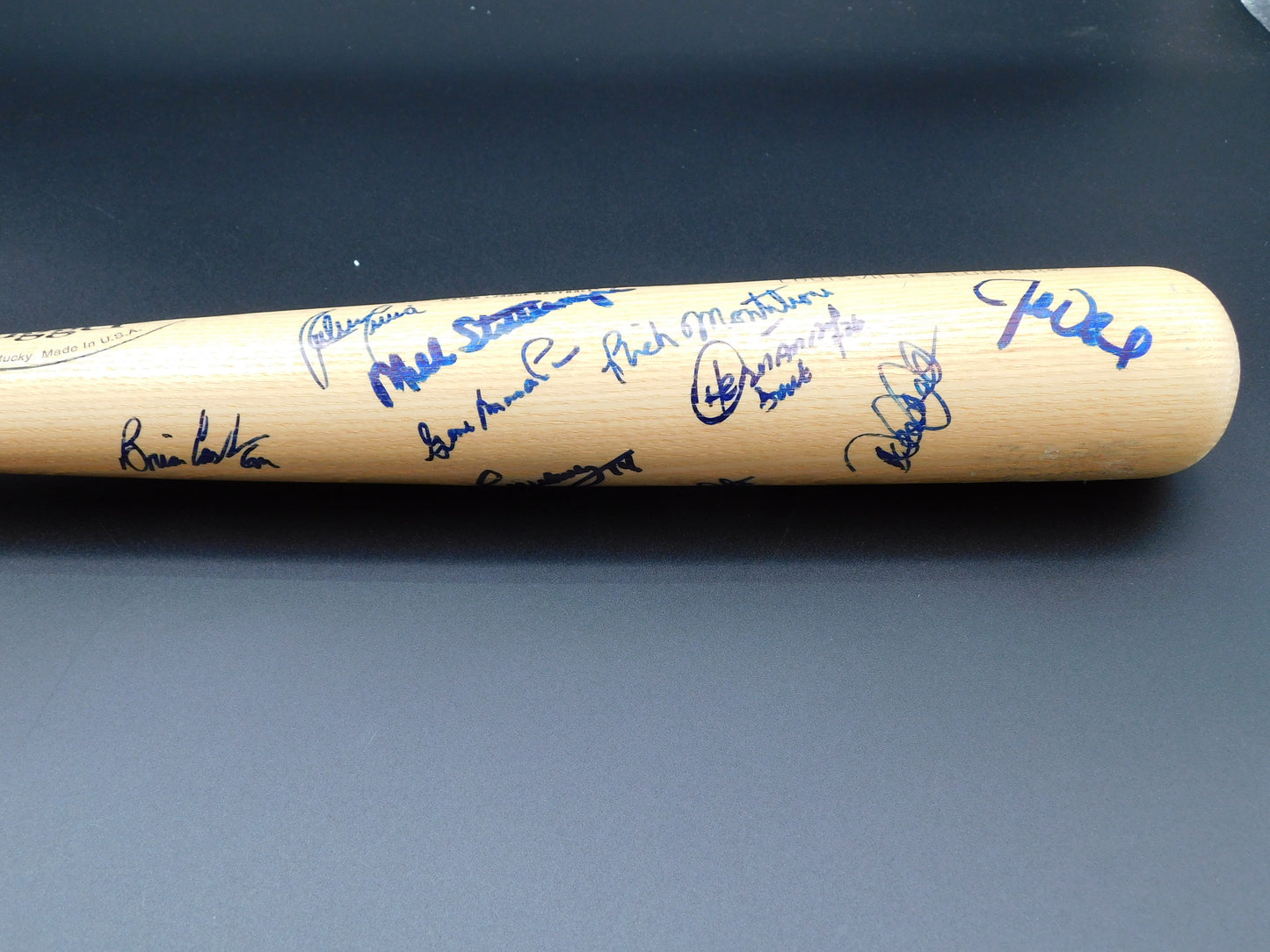 2004 AL Champs New York Yankees Team Signed / Autographed Louisville Slugger Baseball Bat JSA LOA Jeter Rivera Mattingly 16 Autos