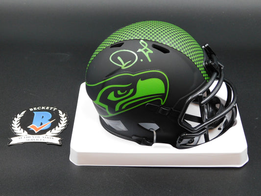 Devon Witherspoon Signed Autographed Seattle Seahawks Eclipse Speed Mini Helmet JSA COA