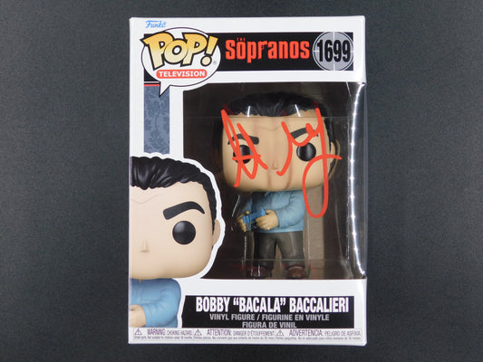 Steve Schirripa Signed Autographed Funko Pop 1699 Bobby Bacala Baccalieri Sopranos BAS COA