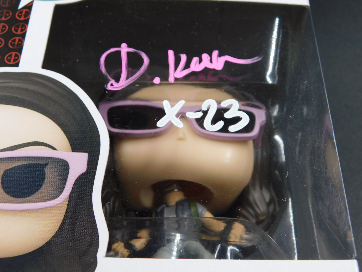 Dafne Keen Signed Funko Pop 1497 X-23 Deadpool Wolverine Marvel Official Pix COA