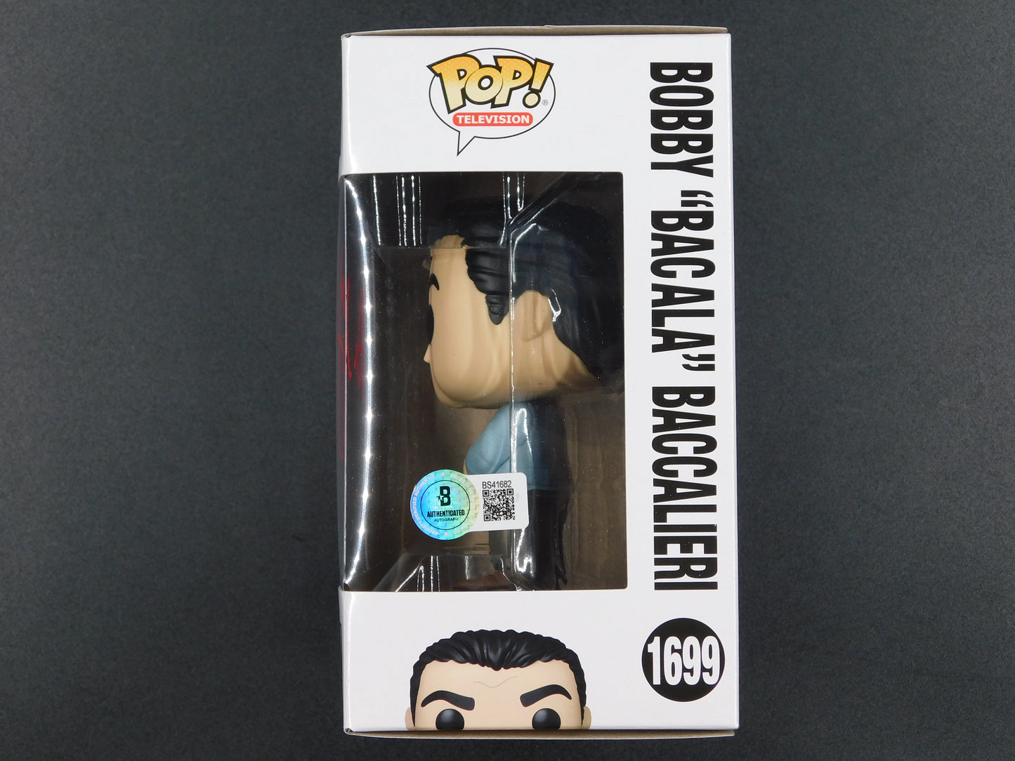 Steve Schirripa Signed Autographed Funko Pop 1699 Bobby Bacala Baccalieri Sopranos BAS COA
