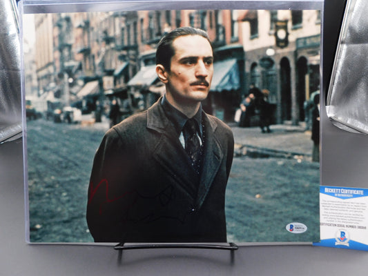 Robert Di Niro Signed / Autographed Godfather 11x14 Photo Beckett COA