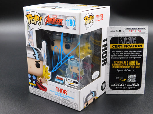 Chris Hemsworth Signed Autographed Funko Pop 1190 Thor Avengers Exclusive JSA COA