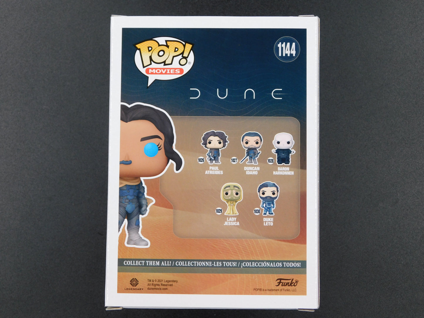 Zendaya Signed Autographed Funko Pop 1144 Chani Dune Authentic ACOA RARE