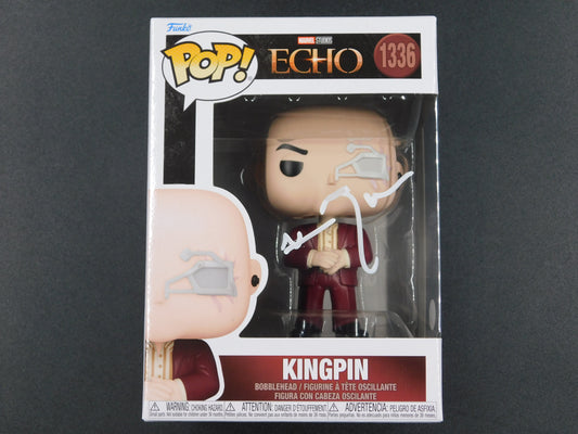 Vincent D'Onofrio Signed Autographed Funko Pop 1366 Kingpin Wilson Fisk Daredevil Echo JSA COA