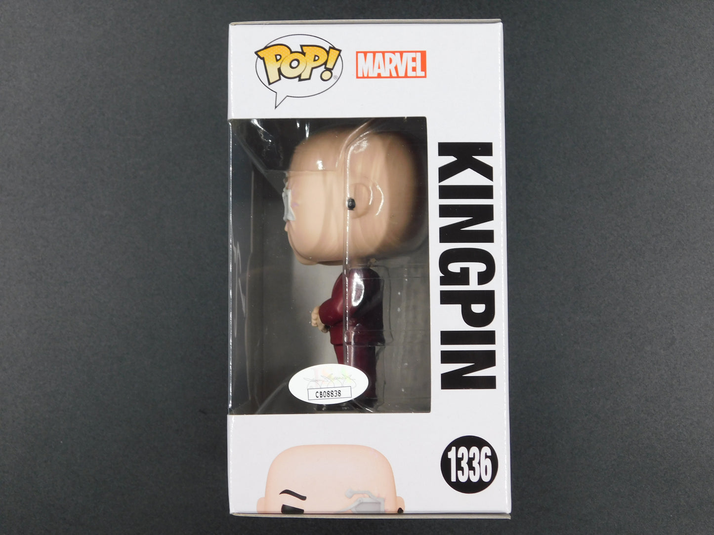 Vincent D'Onofrio Signed Autographed Funko Pop 1366 Kingpin Wilson Fisk Daredevil Echo JSA COA