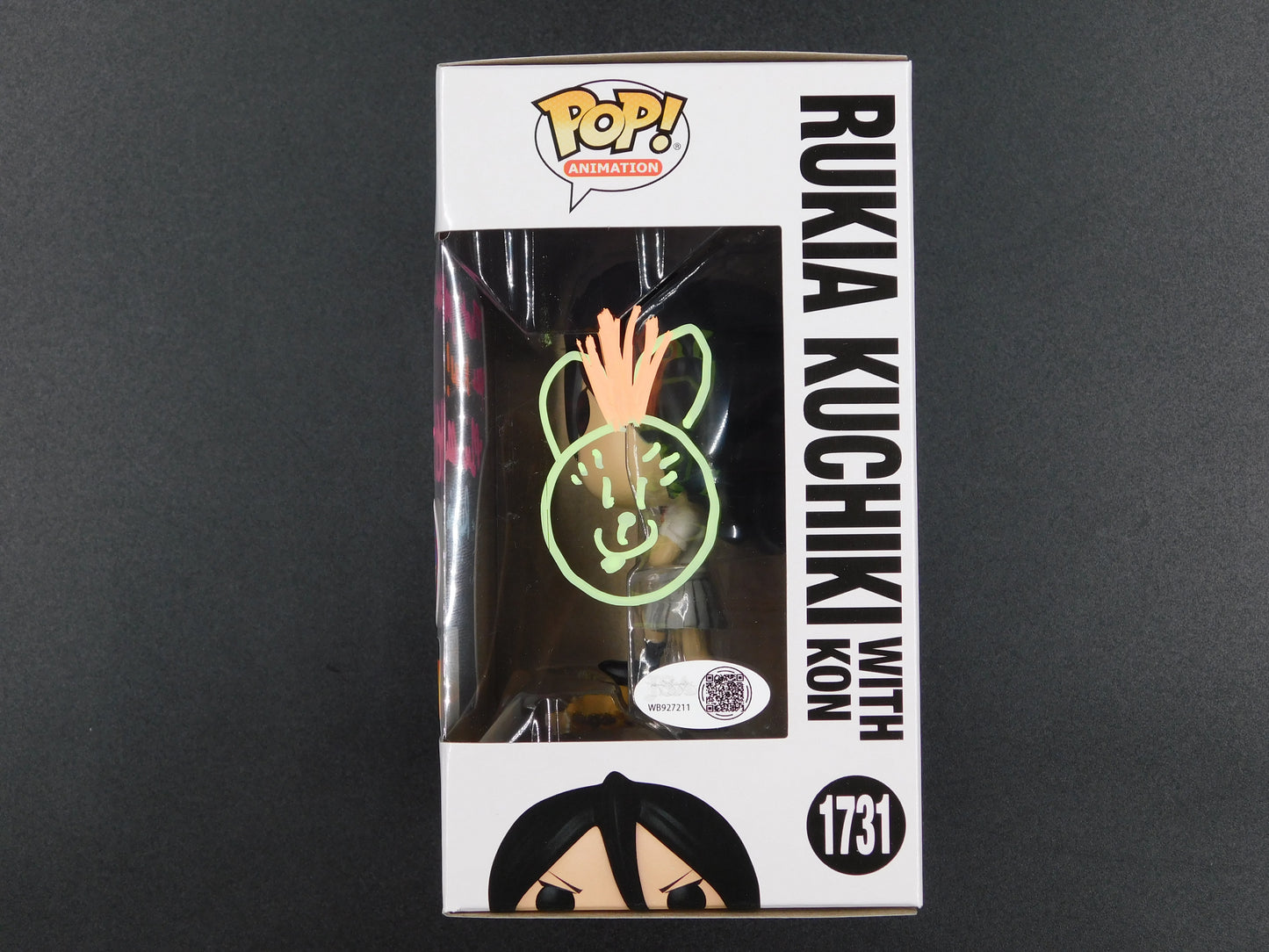 Michelle Ruff Signed Autographed Funko Pop 1731 Rukia Kuckiki with Kon Bleach JSA COA