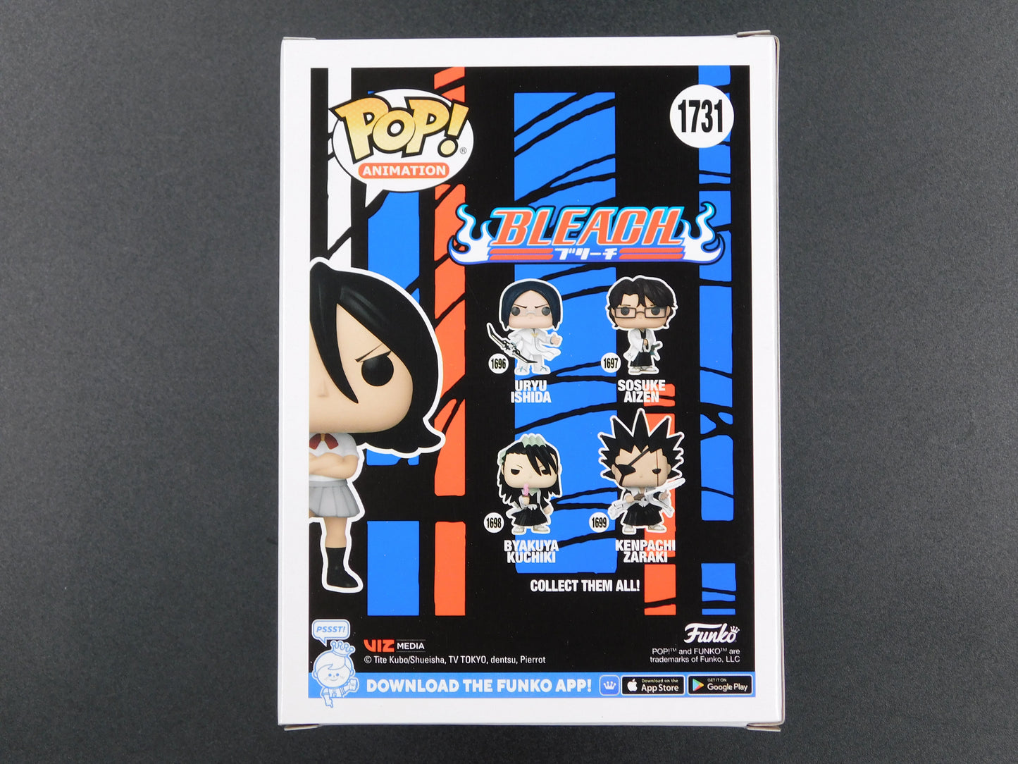 Michelle Ruff Signed Autographed Funko Pop 1731 Rukia Kuckiki with Kon Bleach JSA COA