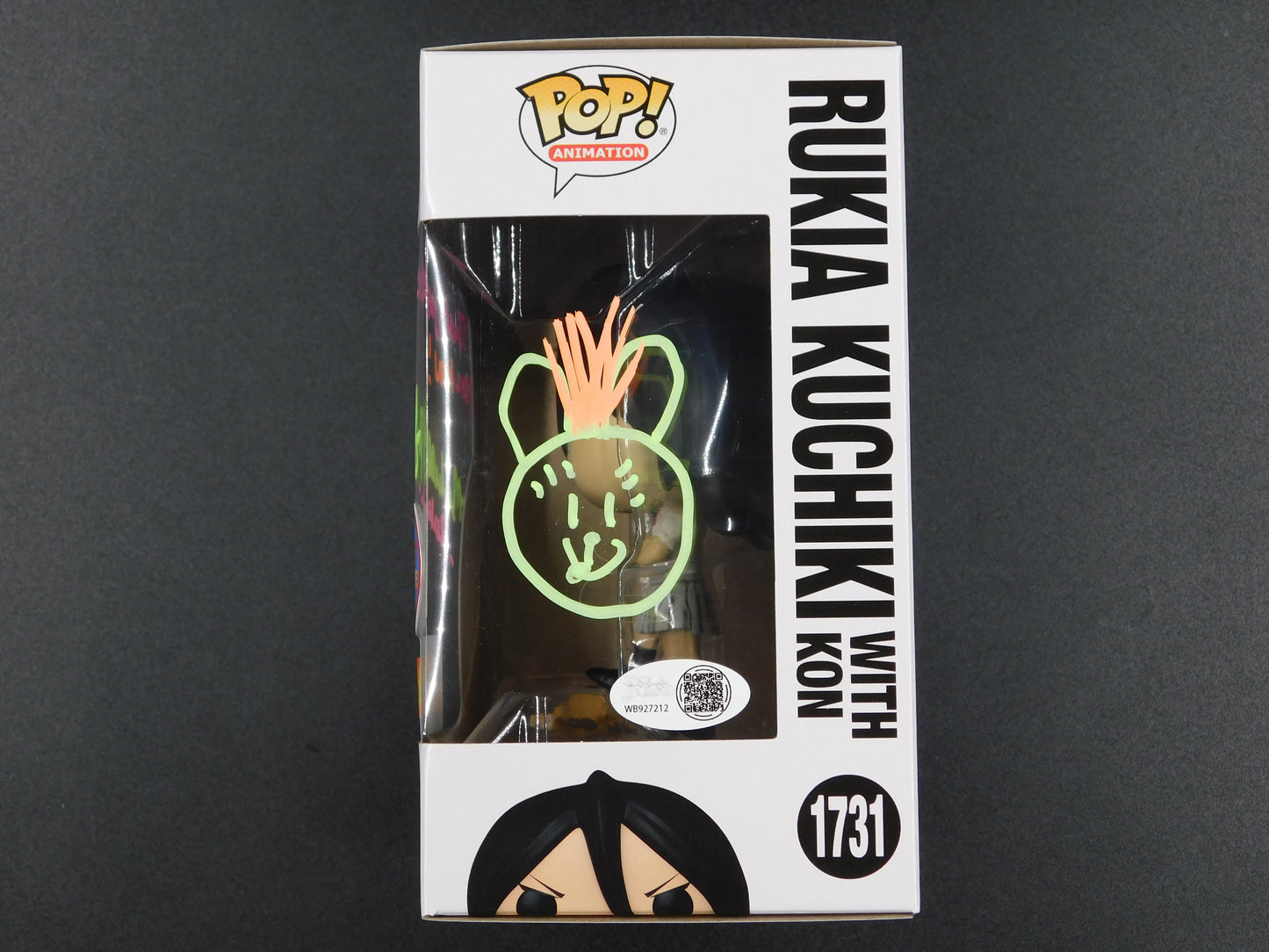 Michelle Ruff Signed Autographed Funko Pop 1731 Rukia Kuckiki with Kon Bleach JSA COA