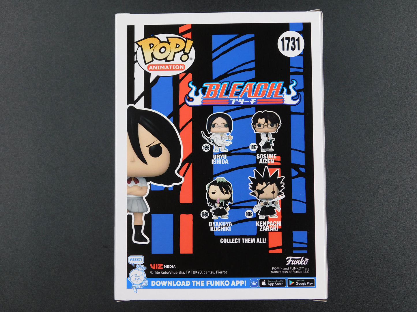Michelle Ruff Signed Autographed Funko Pop 1731 Rukia Kuckiki with Kon Bleach JSA COA