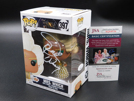 Oprah Winfrey Signed Autographed Funko Pop 397 Mrs Which A Wrinkle In Time JSA COA