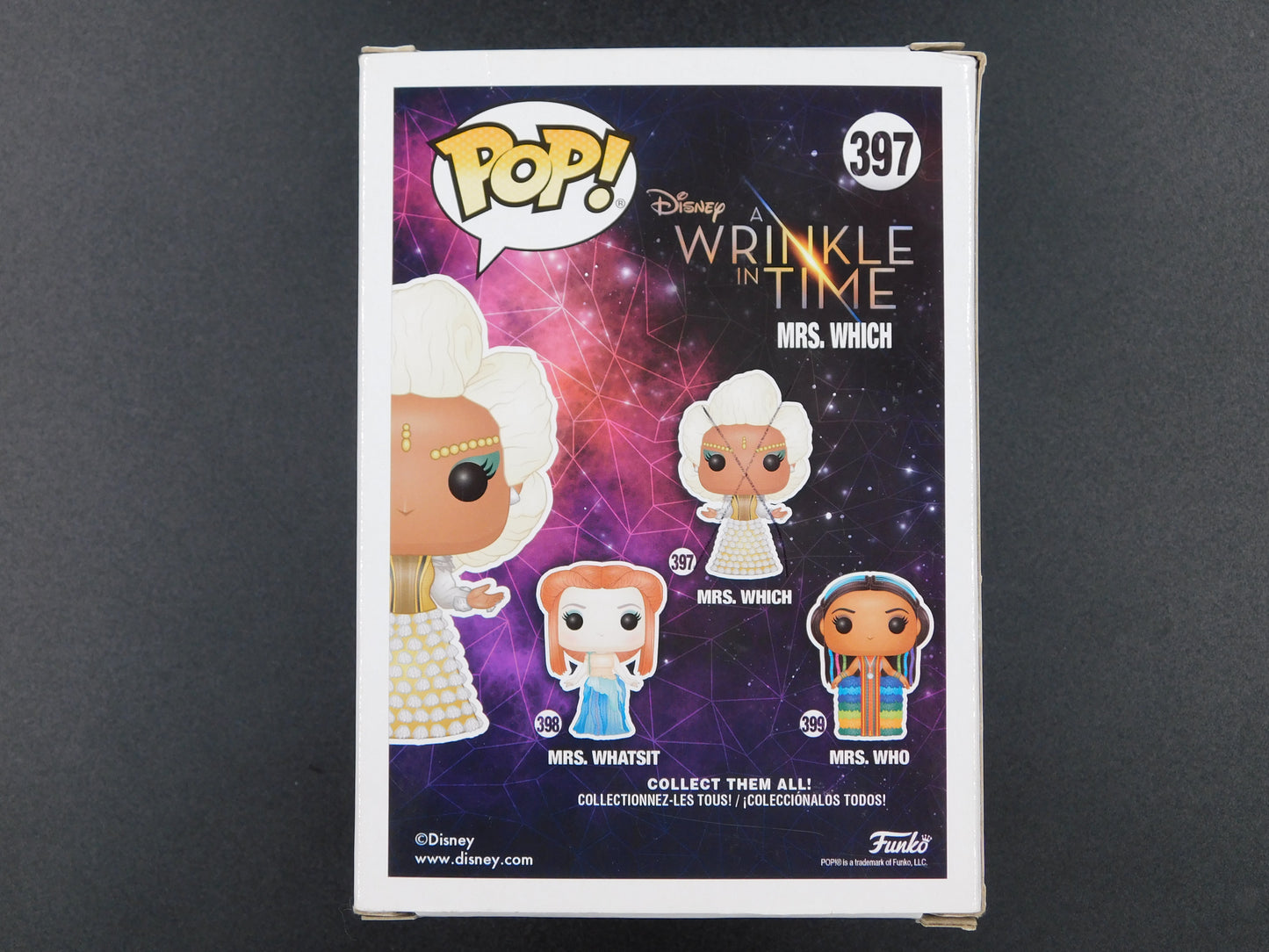 Oprah Winfrey Signed Autographed Funko Pop 397 Mrs Which A Wrinkle In Time JSA COA