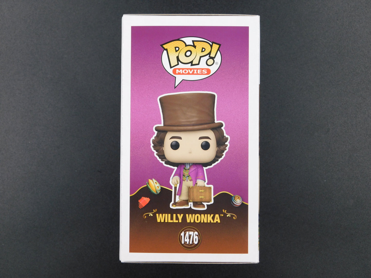 Timothee Chalamet Signed Autographed Funko Pop 1476 Willy Wonka Chocolate Factory ACOA