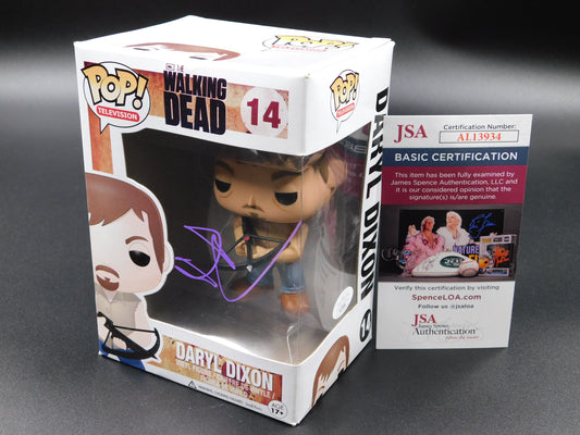 Norman Reedus Signed Autographed Funko Pop 14 Daryl Dixon The Walking Dead JSA COA
