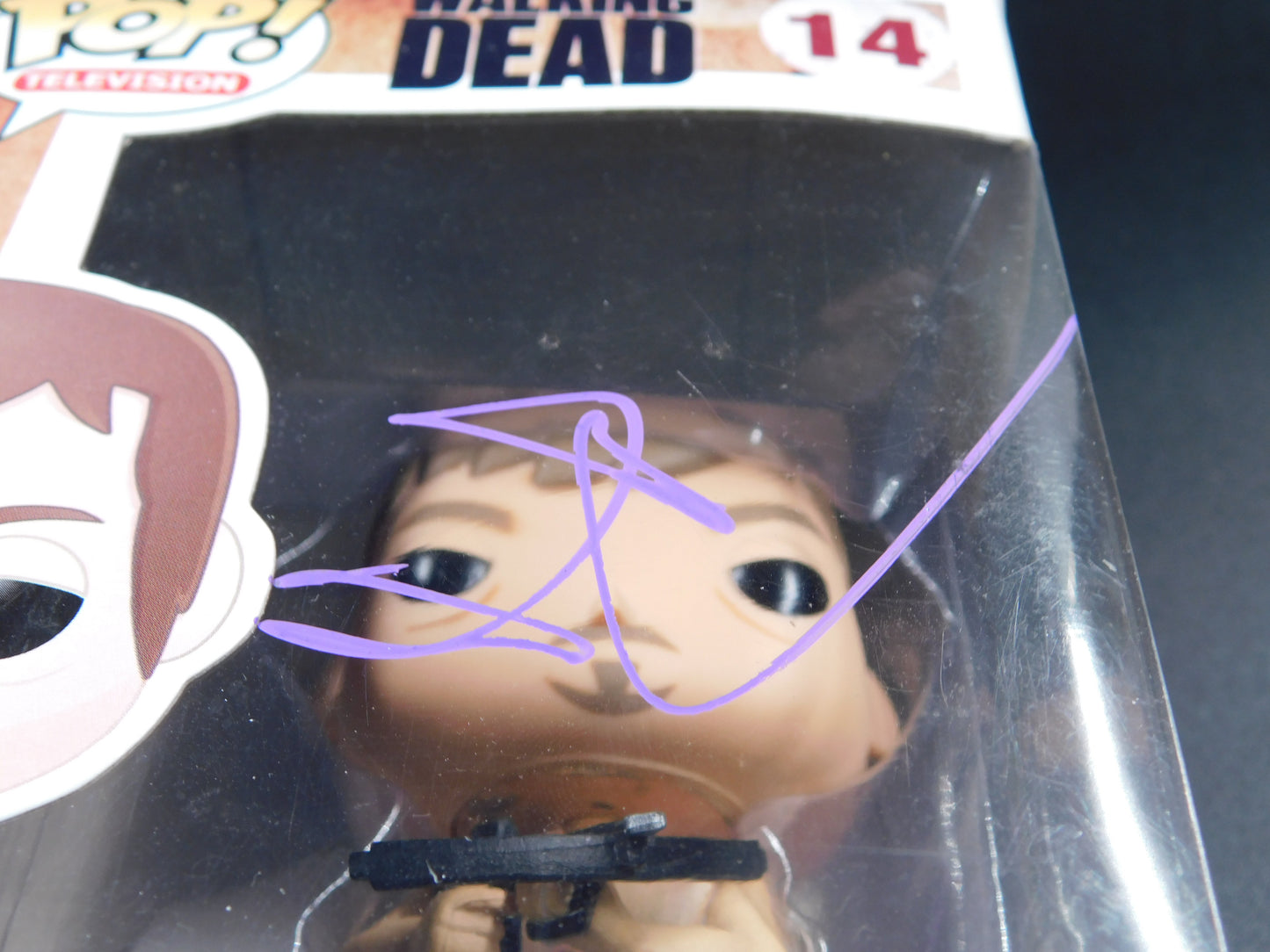 Norman Reedus Signed Autographed Funko Pop 14 Daryl Dixon The Walking Dead JSA COA